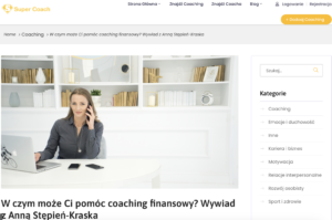 Coaching finansowy